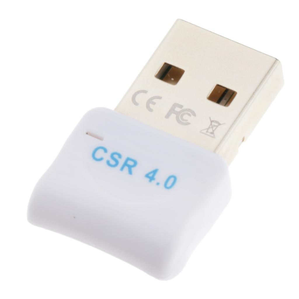 Bluetooth CSR 4.0 Dongle Adapter USB Bluetooth Receiver for Desktop Laptop