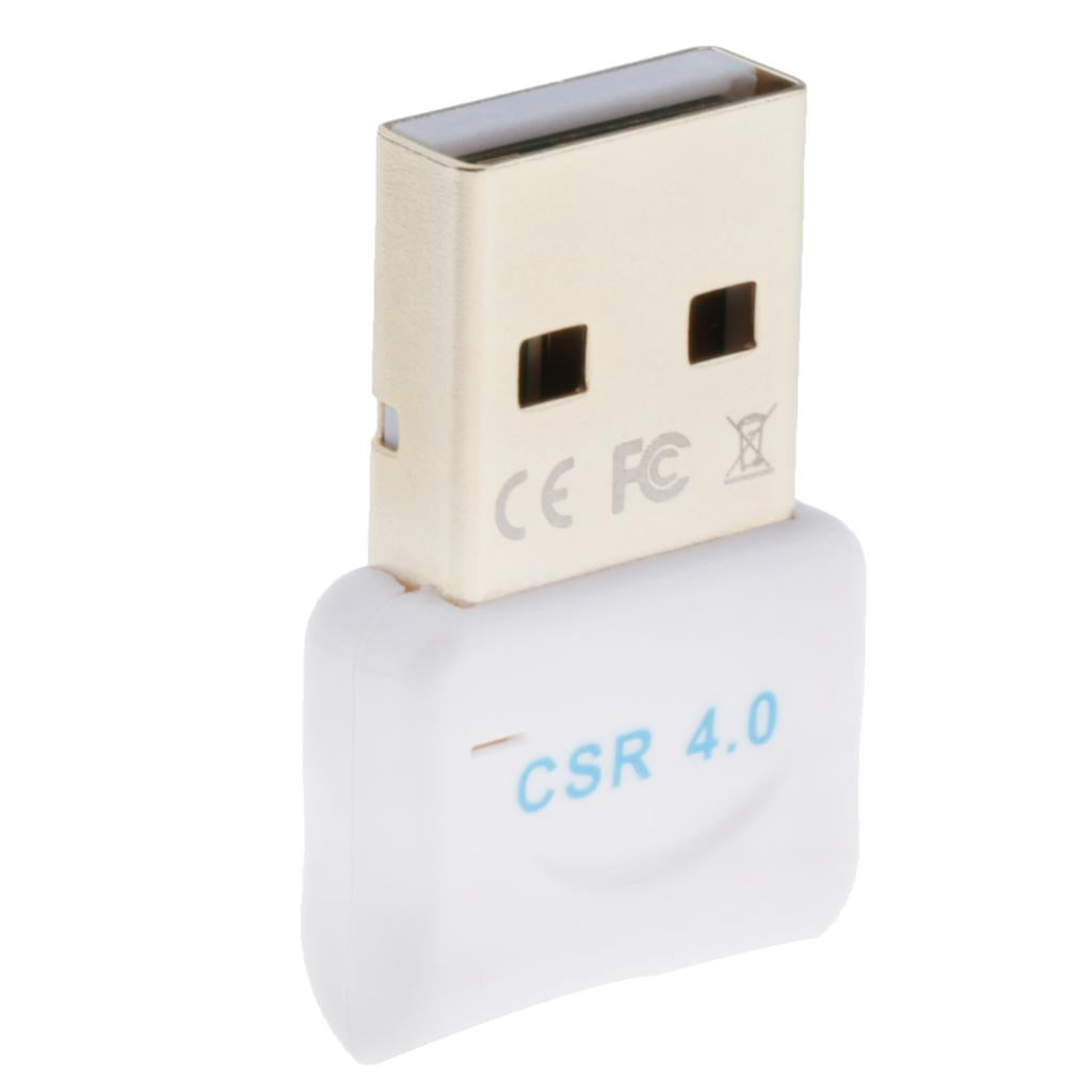 Bluetooth CSR 4.0 Dongle Adapter USB Bluetooth Receiver for Desktop Laptop