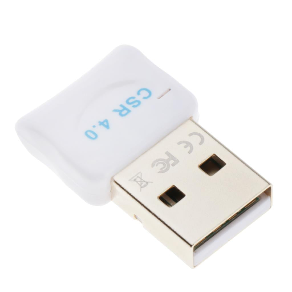 Bluetooth CSR 4.0 Dongle Adapter USB Bluetooth Receiver for Desktop Laptop