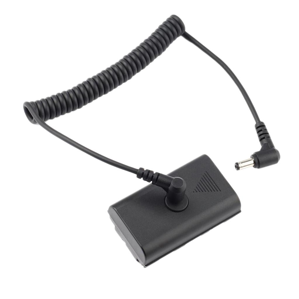 Dummy Battery DC Coupler with Extendable Cable for NP-F970 NP-F770 F750 F550