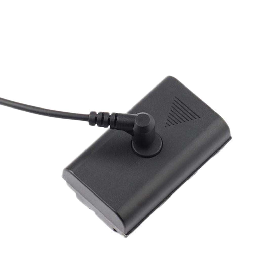 Dummy Battery DC Coupler with Extendable Cable for NP-F970 NP-F770 F750 F550