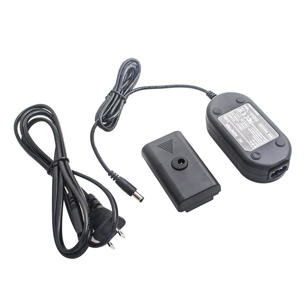 AC Power Adapter Dummy Battery Coupler Kit for Yongnuo NanGuang LED Light