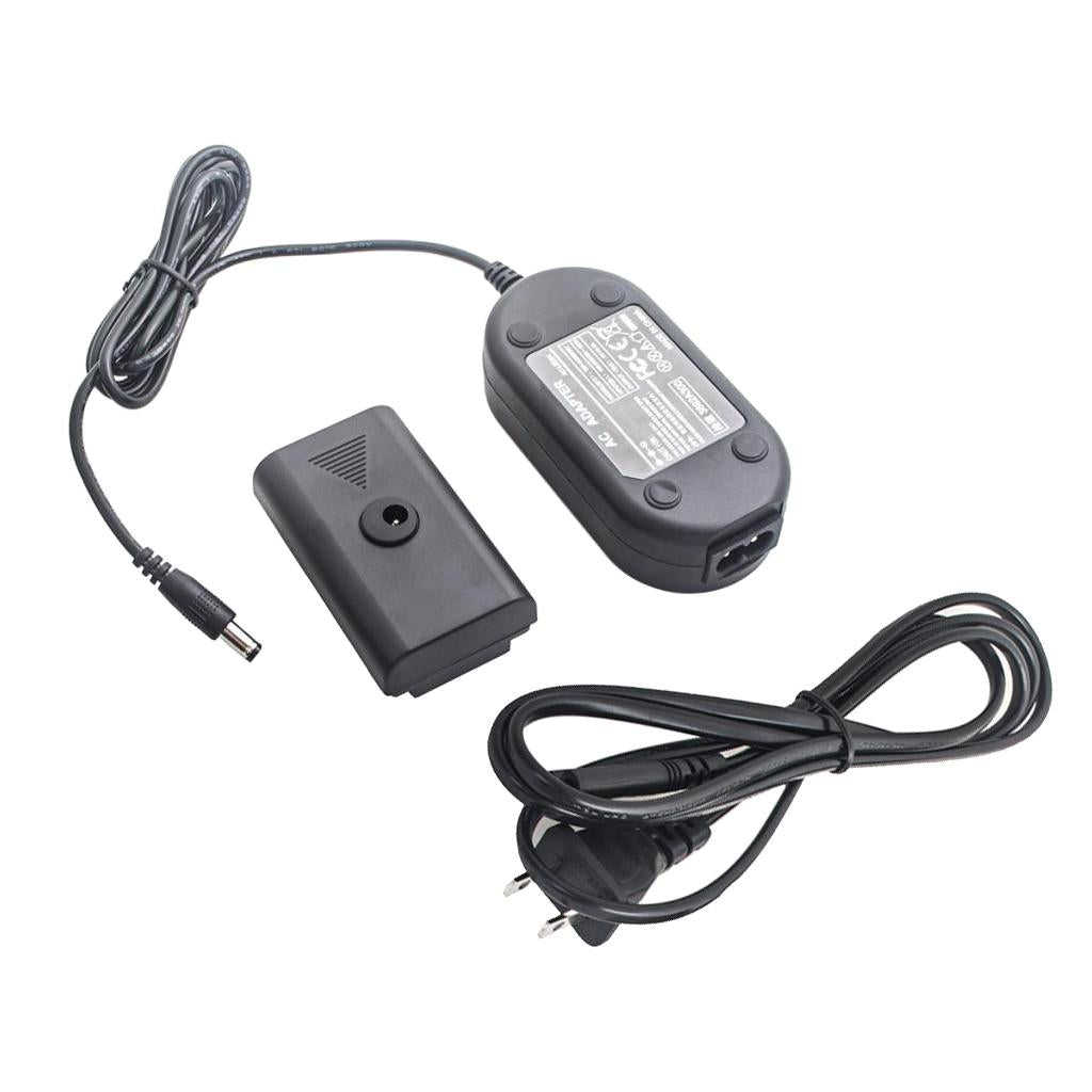 AC Power Adapter Dummy Battery Coupler Kit for Yongnuo NanGuang LED Light