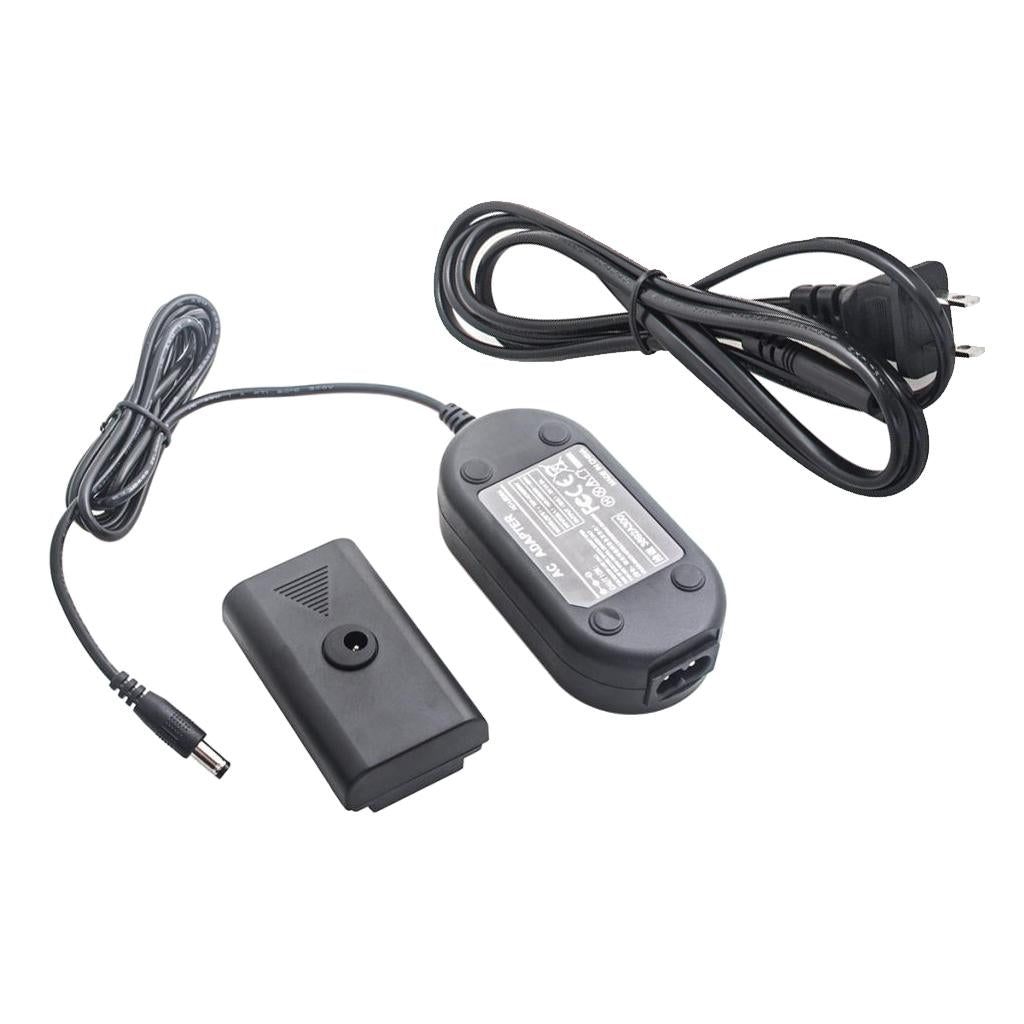 AC Power Adapter Dummy Battery Coupler Kit for Yongnuo NanGuang LED Light