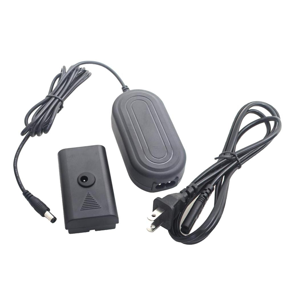 AC Power Adapter Dummy Battery Coupler Kit for Yongnuo NanGuang LED Light