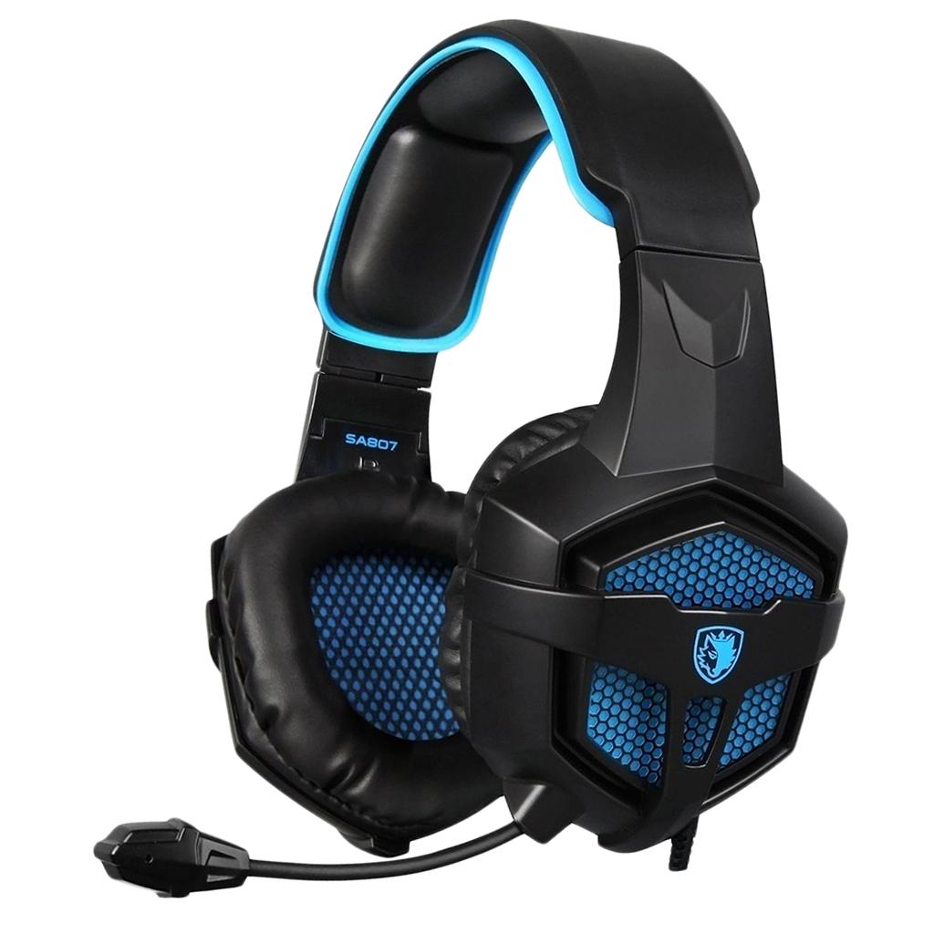 3.5mm Jack Headset Wired Headphone EarBuds Earpiece Adjustable Microphone