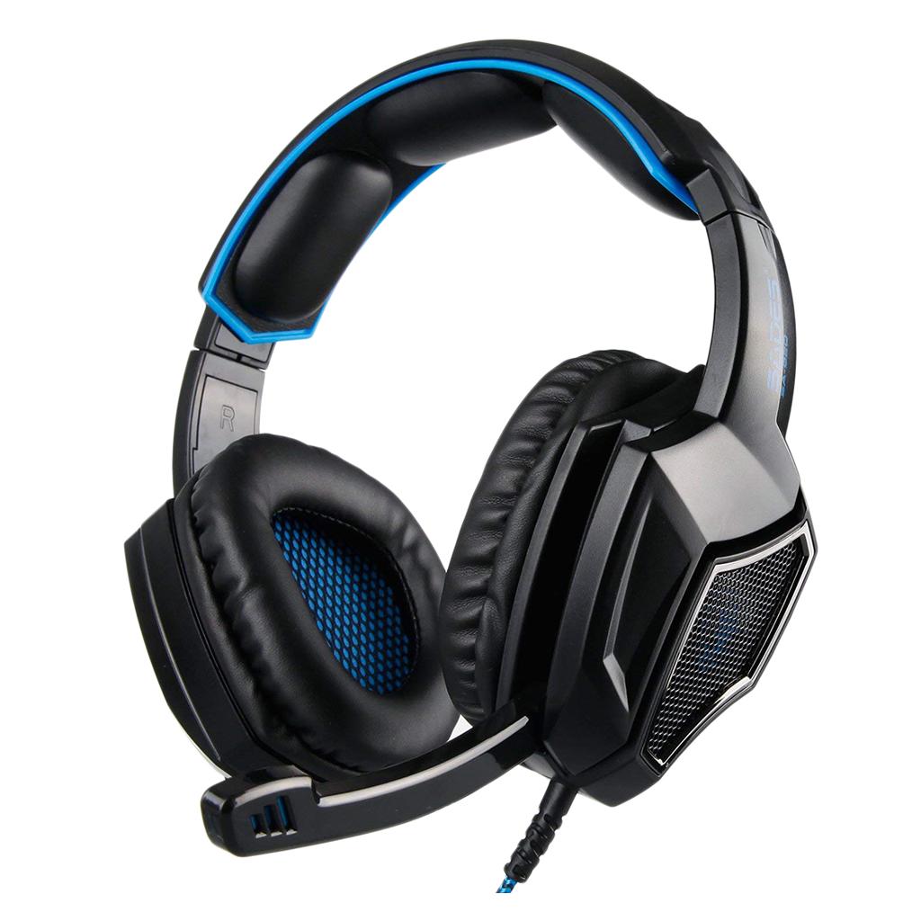 3.5mm Jack Headset Wired Headphone EarBuds Adjustable Headhand for XBOX One