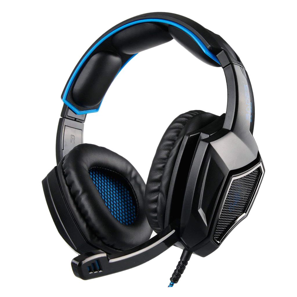 3.5mm Jack Headset Wired Headphone EarBuds Adjustable Headhand for XBOX One