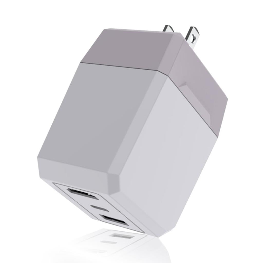 Travel US Plug AC Power Adapter HDMI USB3.0 USB-C Socket w/ Type-c Cable