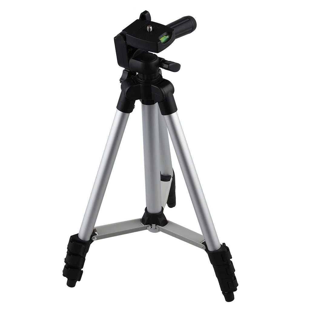 14-39" Pan Head Tripod w/ Phone Clip  U-Clip for DSLR Camera Smartphone"