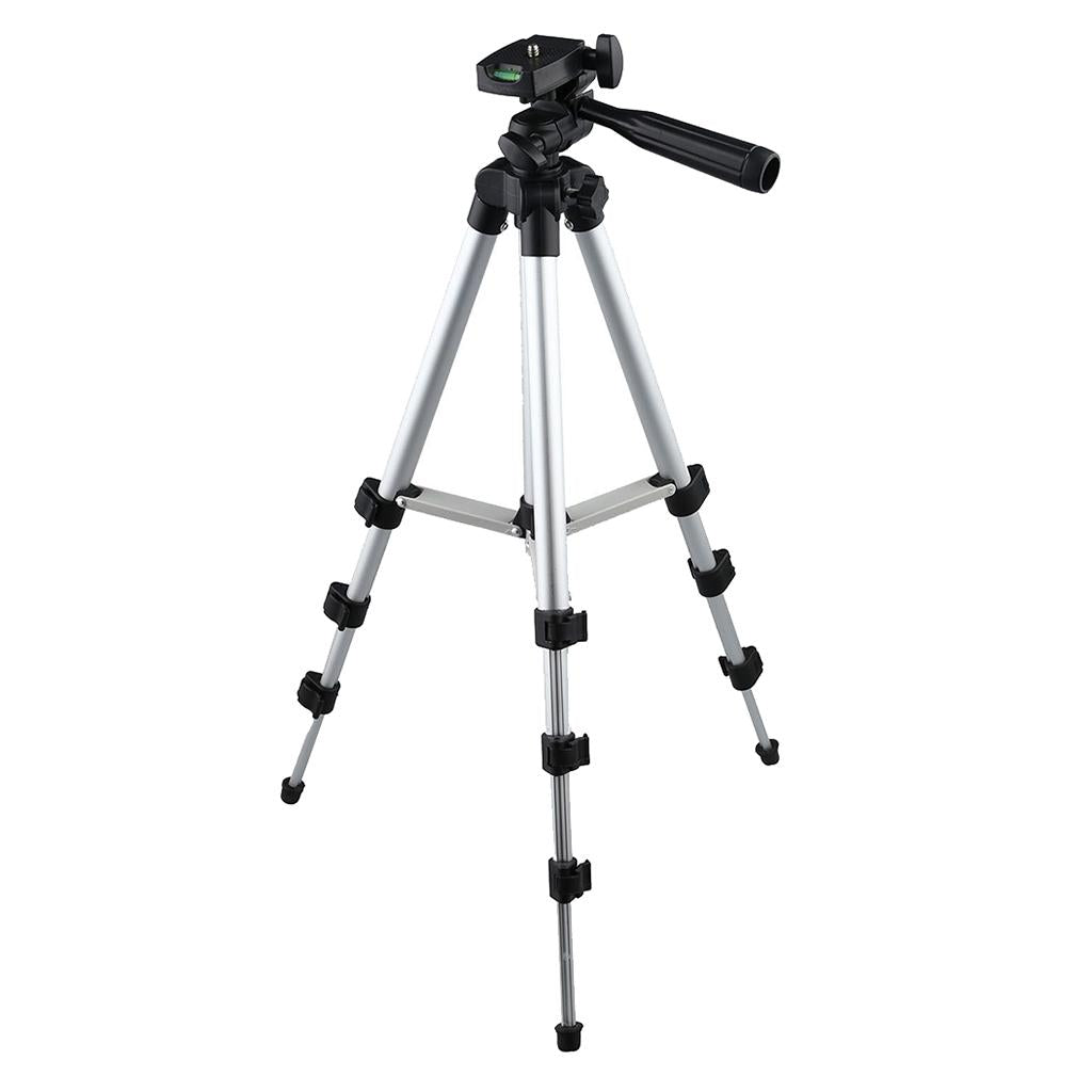 14-39" Pan Head Tripod w/ Phone Clip  U-Clip for DSLR Camera Smartphone"