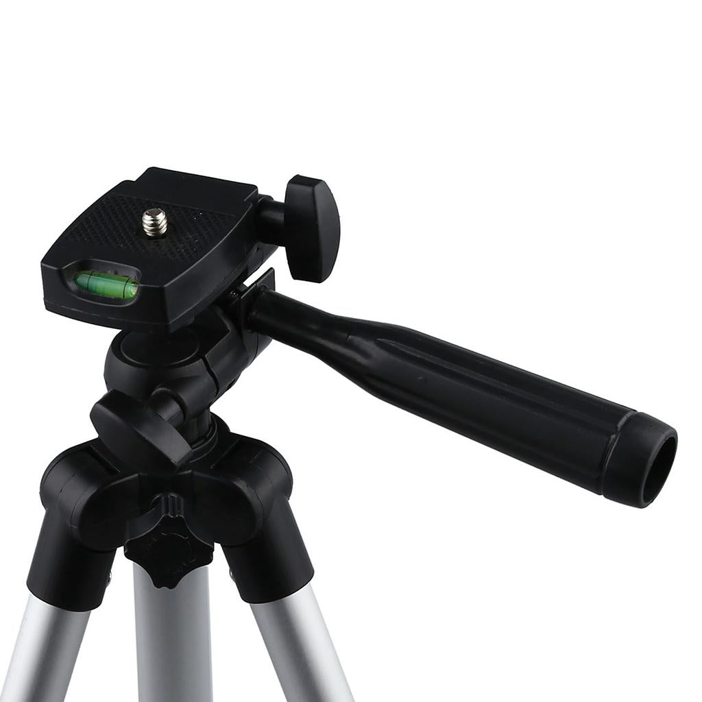 14-39" Pan Head Tripod w/ Phone Clip  U-Clip for DSLR Camera Smartphone"