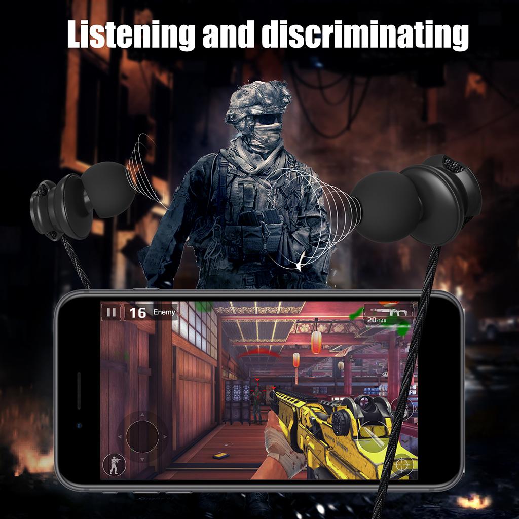 Wired 3.5mm Jack Earbuds Earphones In-Ear Stereo Headset With Microphone