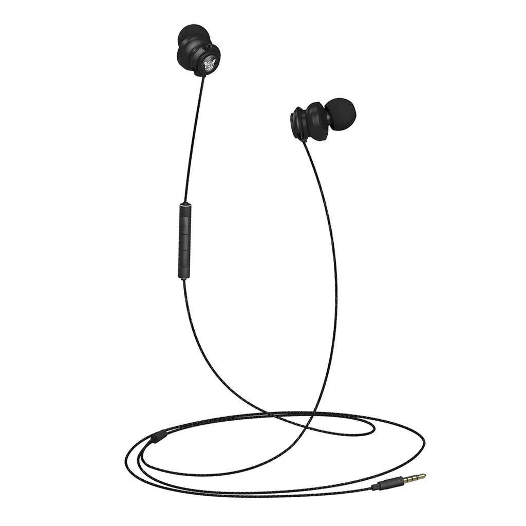 Wired 3.5mm Jack Earbuds Earphones In-Ear Stereo Headset With Microphone