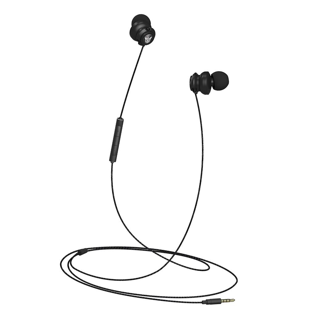 Wired 3.5mm Jack Earbuds Earphones In-Ear Stereo Headset With Microphone