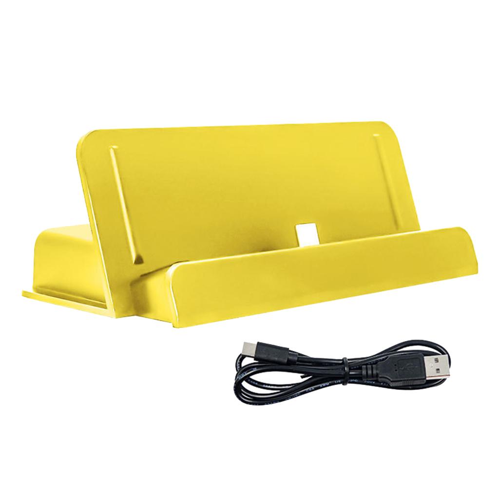2 in 1 Data Sync Charger Cradle Dock Station Docking Yellow
