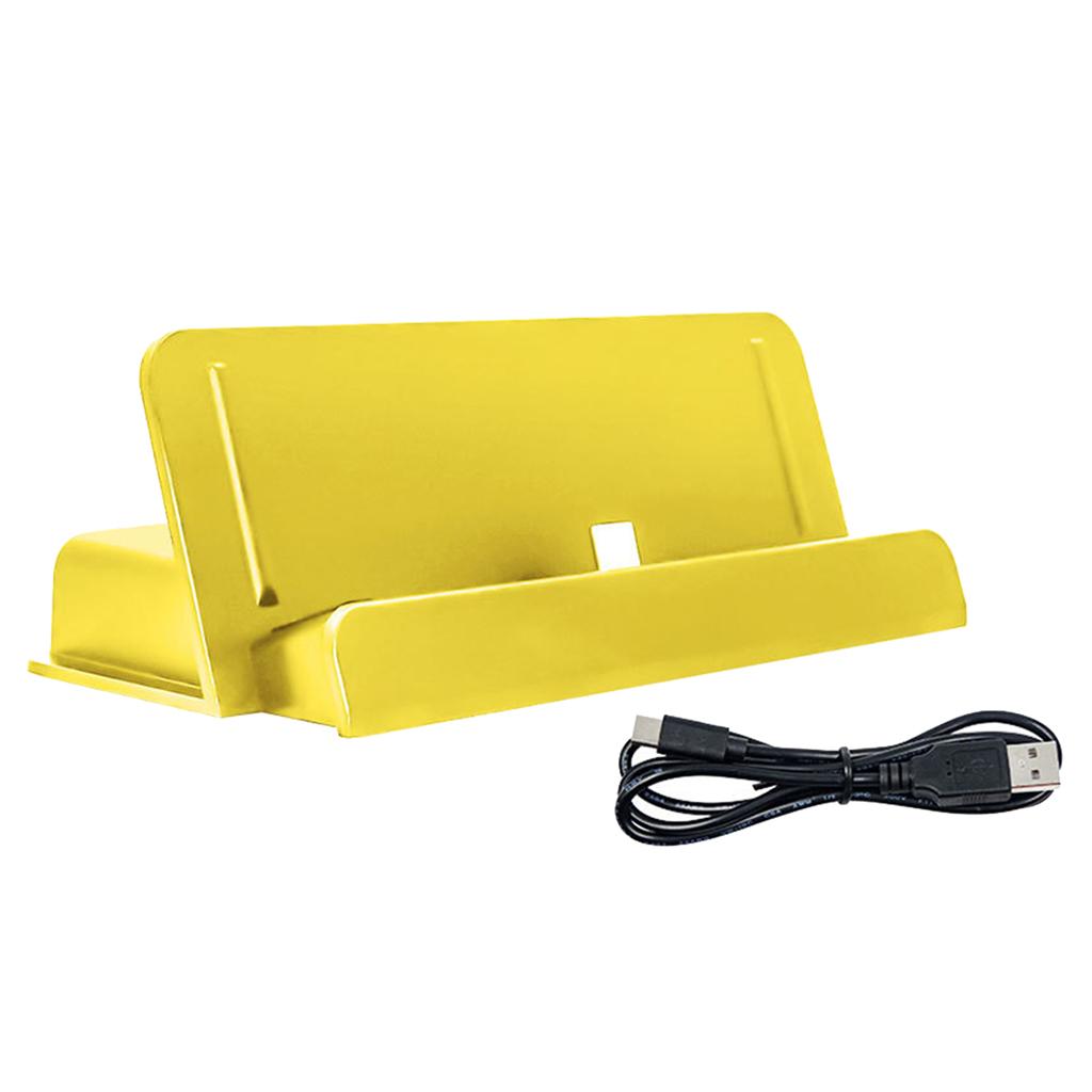 2 in 1 Data Sync Charger Cradle Dock Station Docking Yellow