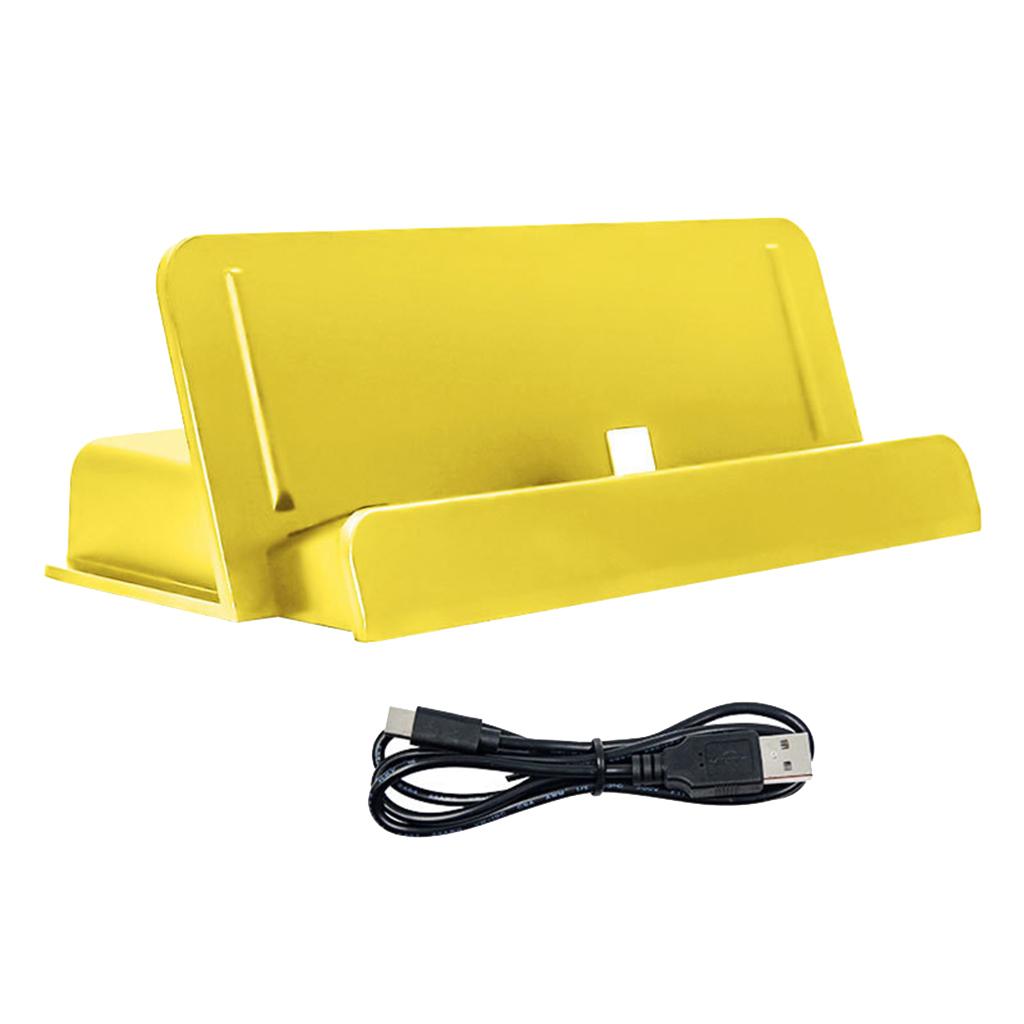 2 in 1 Data Sync Charger Cradle Dock Station Docking Yellow