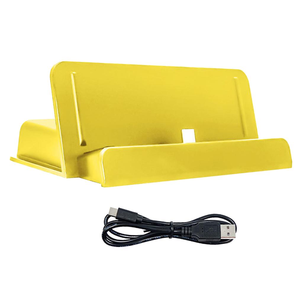 2 in 1 Data Sync Charger Cradle Dock Station Docking Yellow