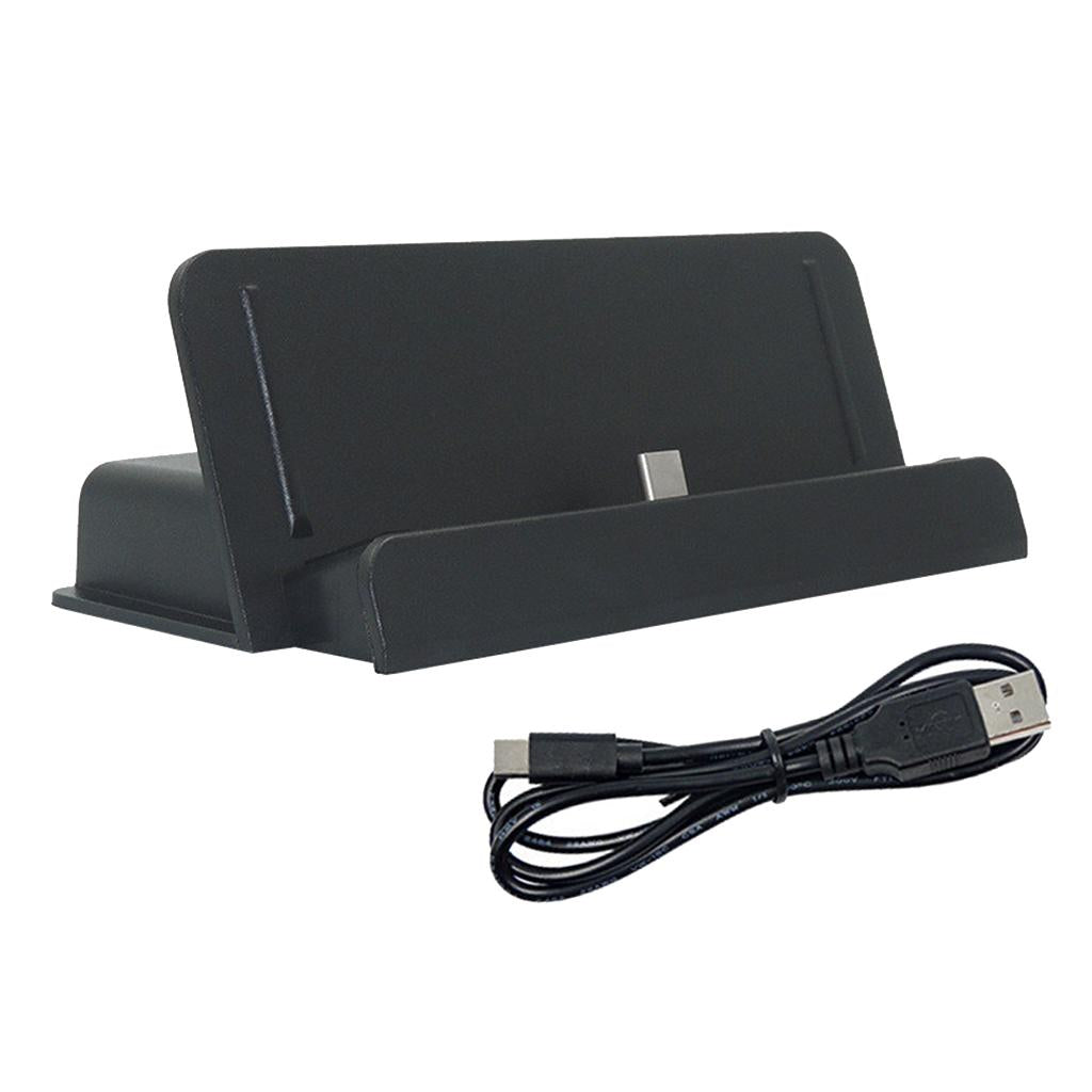 2 in 1 Data Sync Charger Cradle Dock Station Docking Black