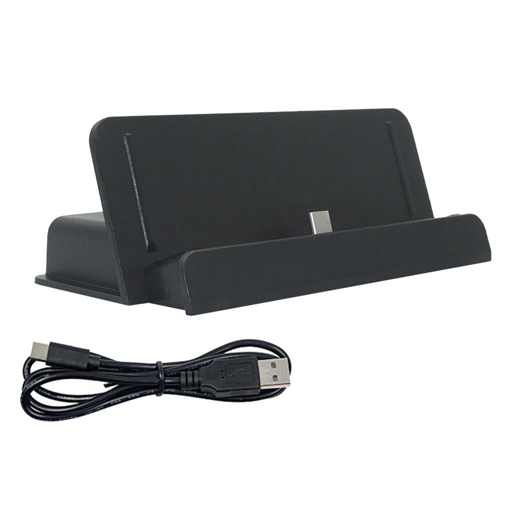 2 in 1 Data Sync Charger Cradle Dock Station Docking Black