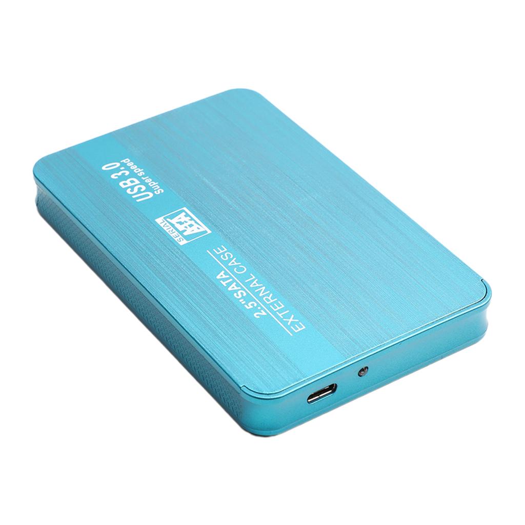 Portable External Hard Drive Upgrade HDD Data-Storage TYPE-C Interface Blue 1T