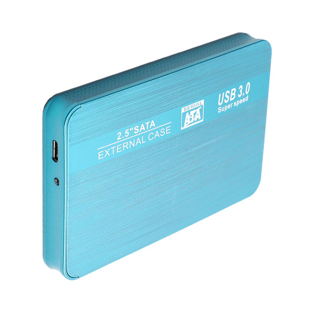 Portable External Hard Drive Upgrade HDD Data-Storage TYPE-C Interface Blue 2T