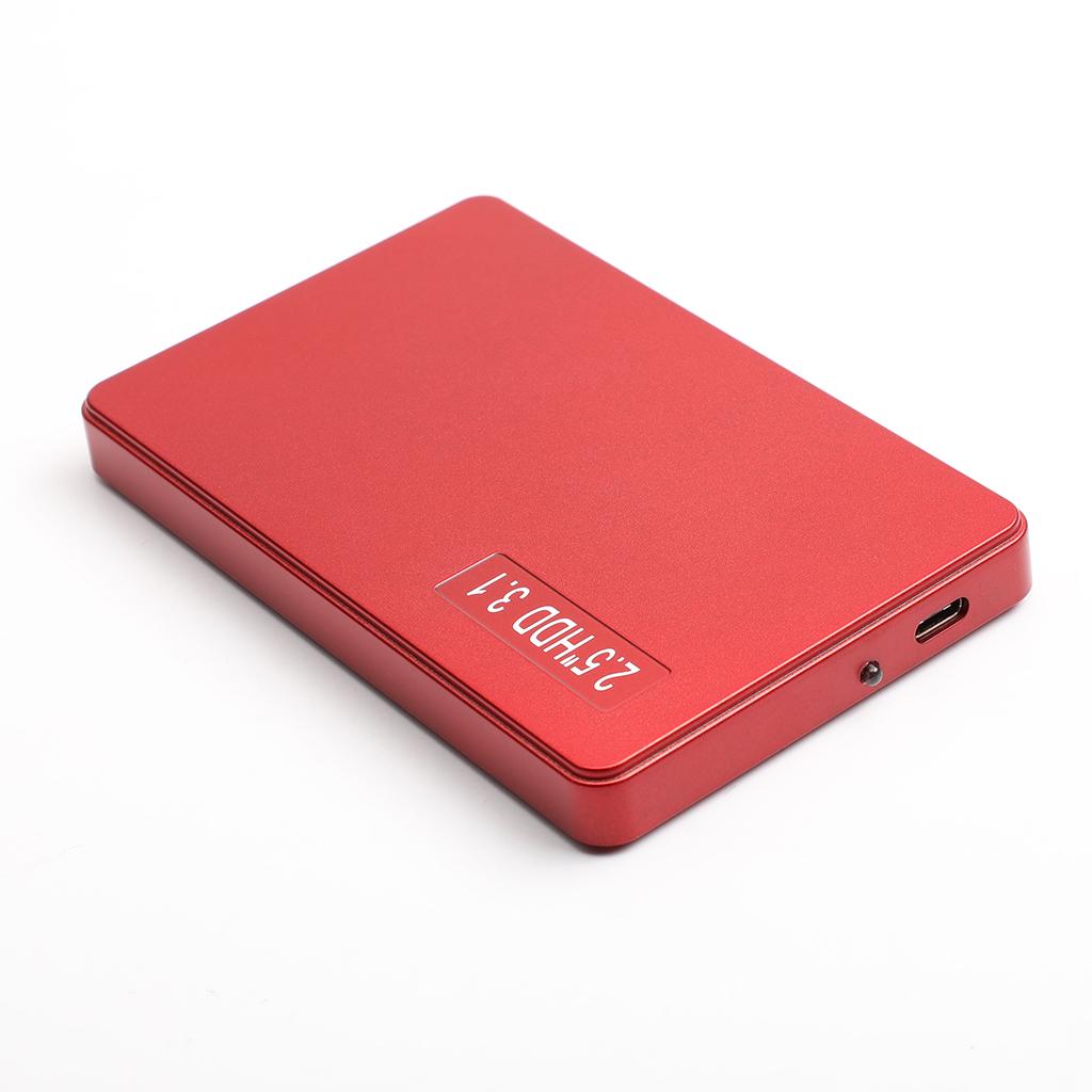 SATA Red External Hard Drive Expansion Disk Ultra-Slim TYPE-C Interface 1T