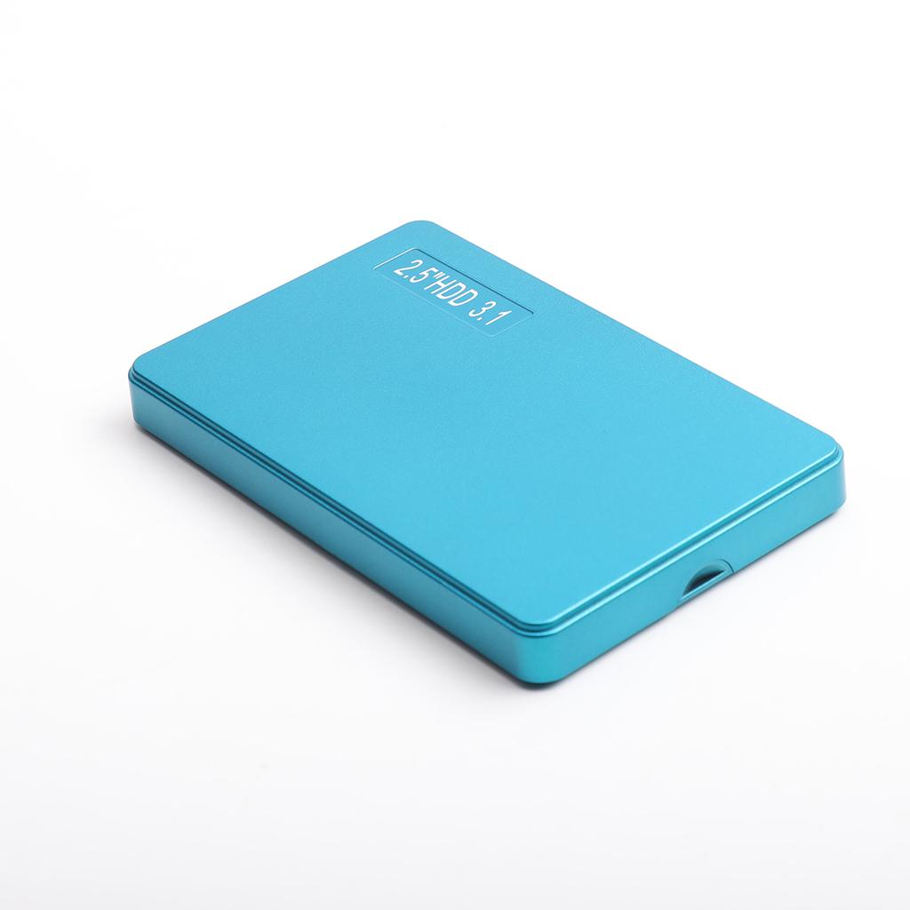 External Hard Drive Expansion Disk Ultra-Slim TYPE-C Interface 320G 2T Blue