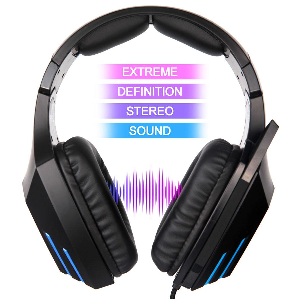 Sades7.1 LED Stereo Headsets Surround Sound Gaming headphones W/ MIC