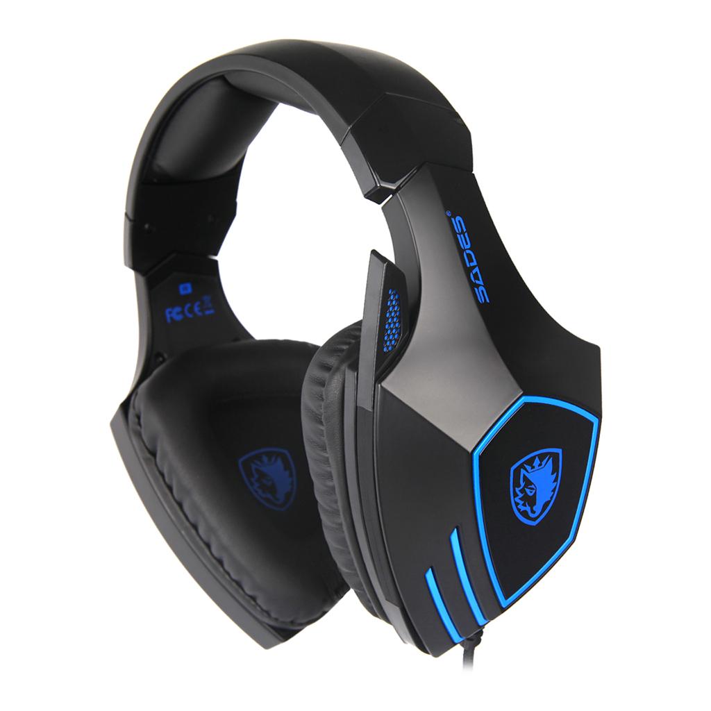 Sades7.1 LED Stereo Headsets Surround Sound Gaming headphones W/ MIC