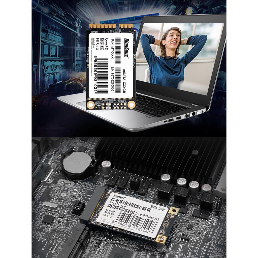 mSATA Internal Solid State Drive SATAIII TLC SSD Hard Drive for Laptop 64GB