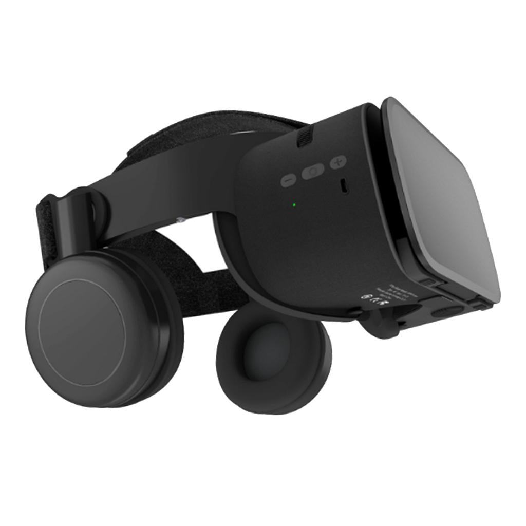 3D VR Glasses Virtual Reality for iPhone Android Smart Phone Goggles Black