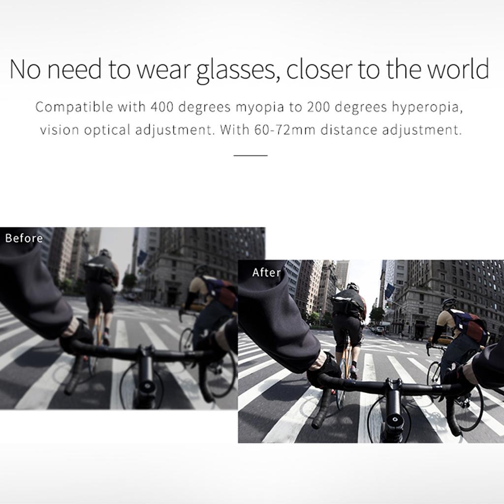 3D VR Glasses Virtual Reality for iPhone Android Smart Phone Goggles White