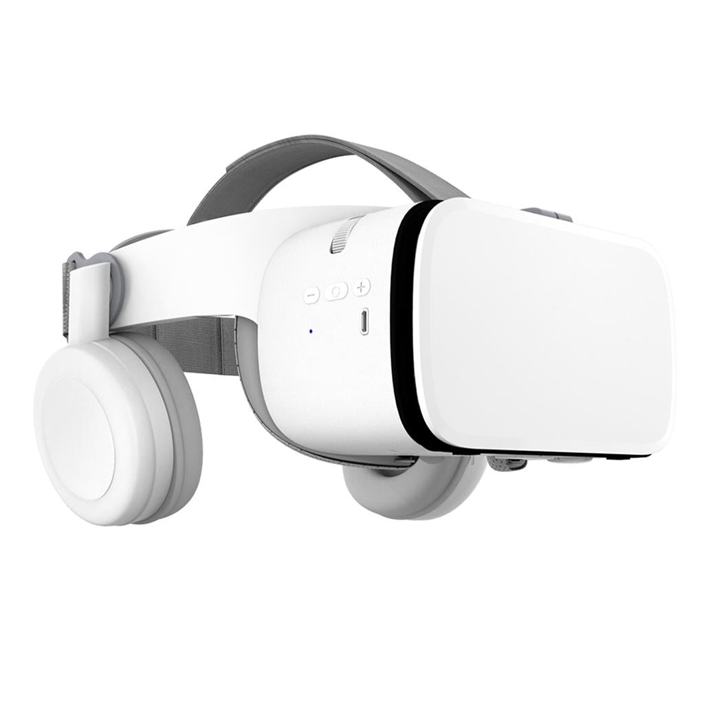 3D VR Glasses Virtual Reality for iPhone Android Smart Phone Goggles White