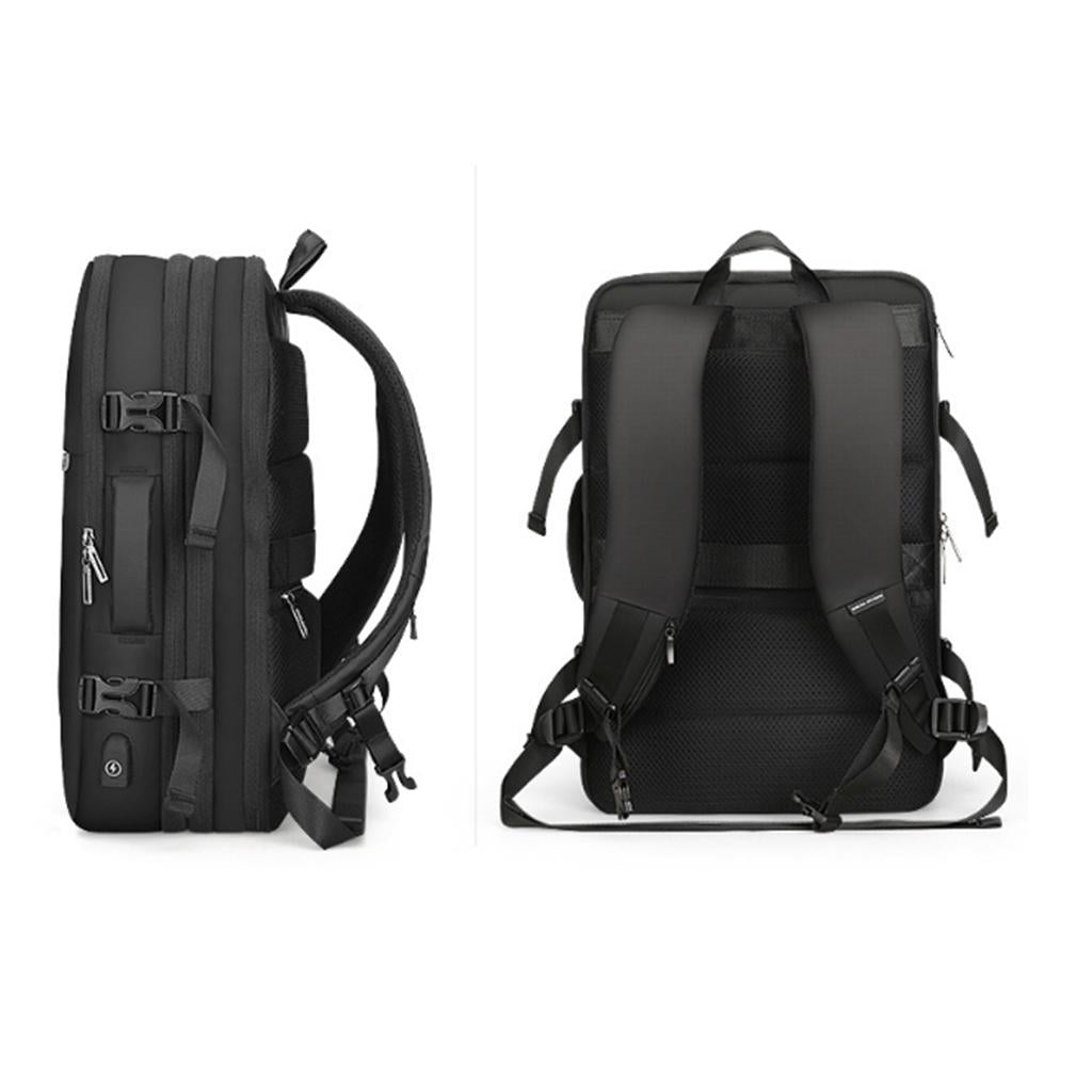 Fashion School Business Backpack for 17" Laptop Bags w/ USB Charging Port