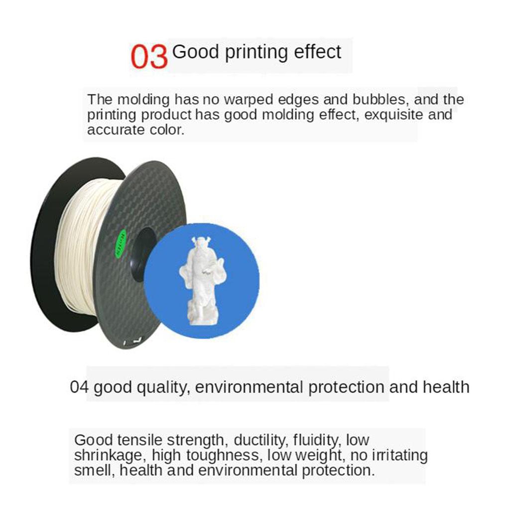 PLA 3D Printer Supplies PLA Filament 1.75mm PLA Consumables Gray