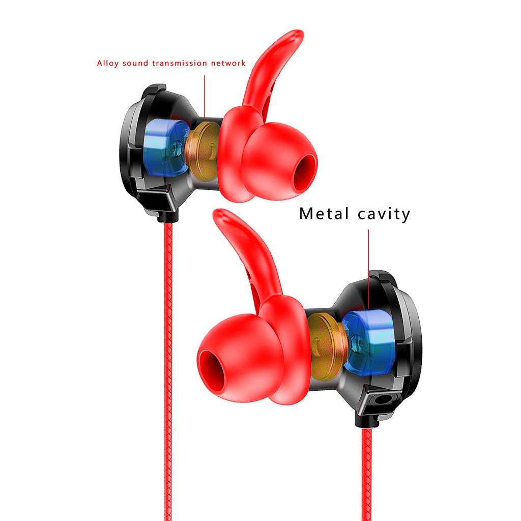 Dynamic Deep Bass 3.5mm Earphone Earbud with Mic For Gaming Tablet Game