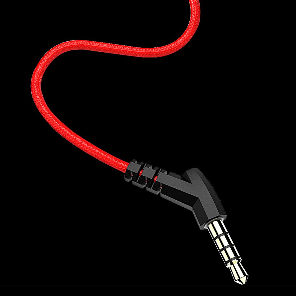 Dynamic Deep Bass 3.5mm Earphone Earbud with Mic For Gaming Tablet Game