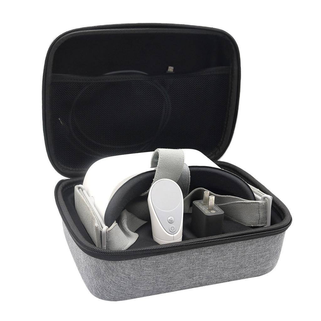 VR Gaming Headset Storage Bag Box Travel Case for Xiaomi VR Glasses Gray