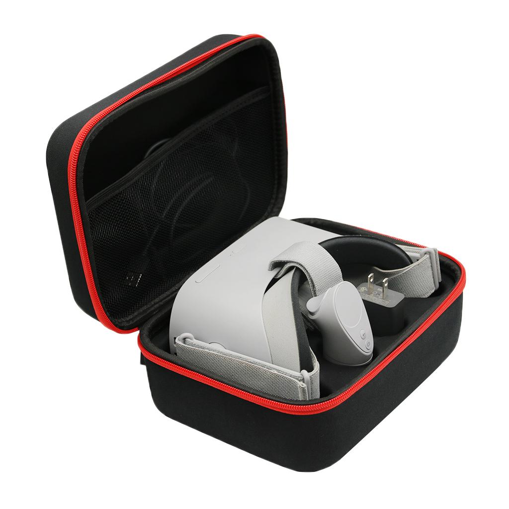 VR Gaming Headset Storage Bag Box Travel Case for Xiaomi VR Glasses Red