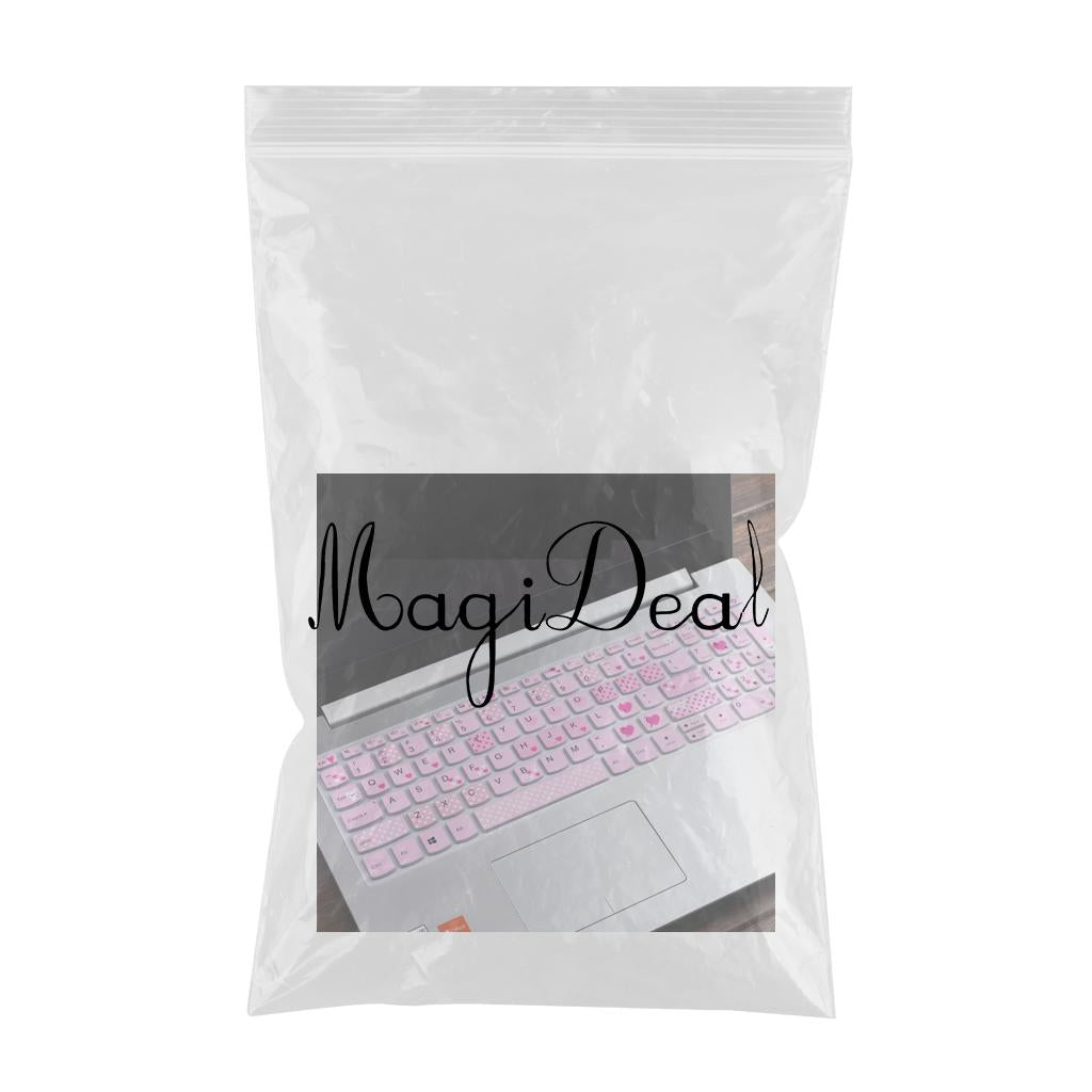 Laptop Keyboard Film Full Dust Cover 15.6 inch 14 Protective Case Pink