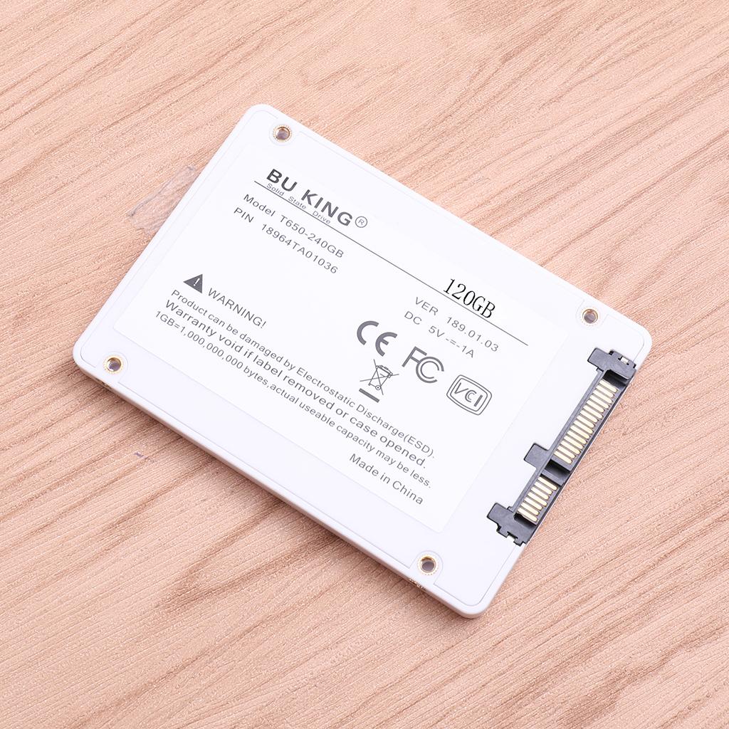 SSD-H2 2.5" SSD SATA III Internal Solid State Drive for Desktop Laptop 120GB