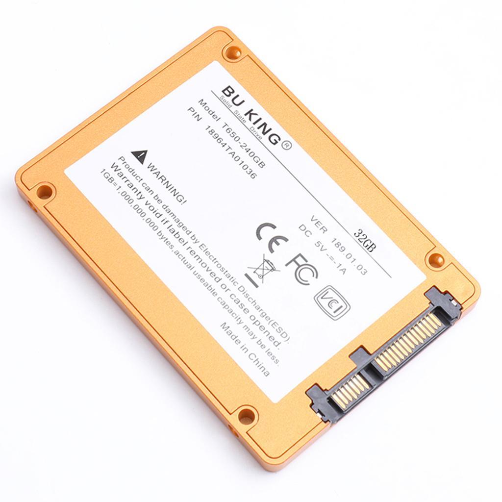 BUKING H2 32G 2.5" SATA III 3.0 Internal TLC Solid State Drive SSD for PC