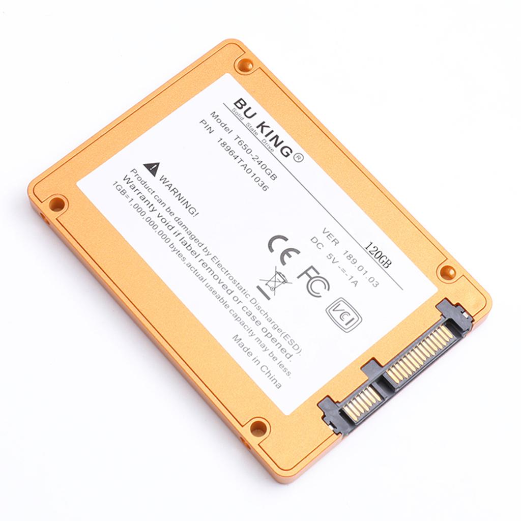 BUKING H2 120G 2.5" SATA III TLC Solid State Drive SSD for PC Up to 470 MB/s