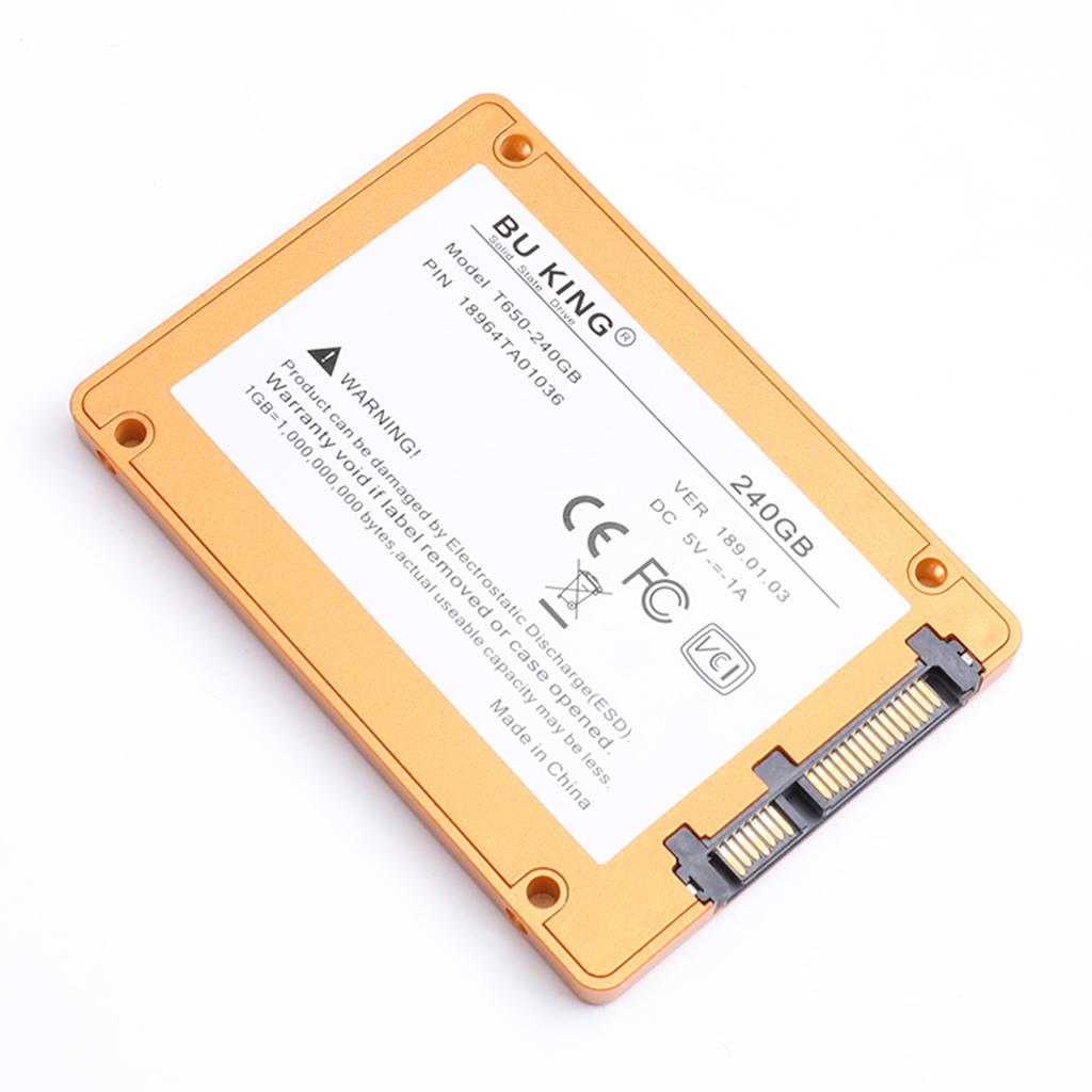 BUKING H2 240G 2.5" 7mm SATA III 3.0 6GB/s TLC Solid State Drive SSD for PC