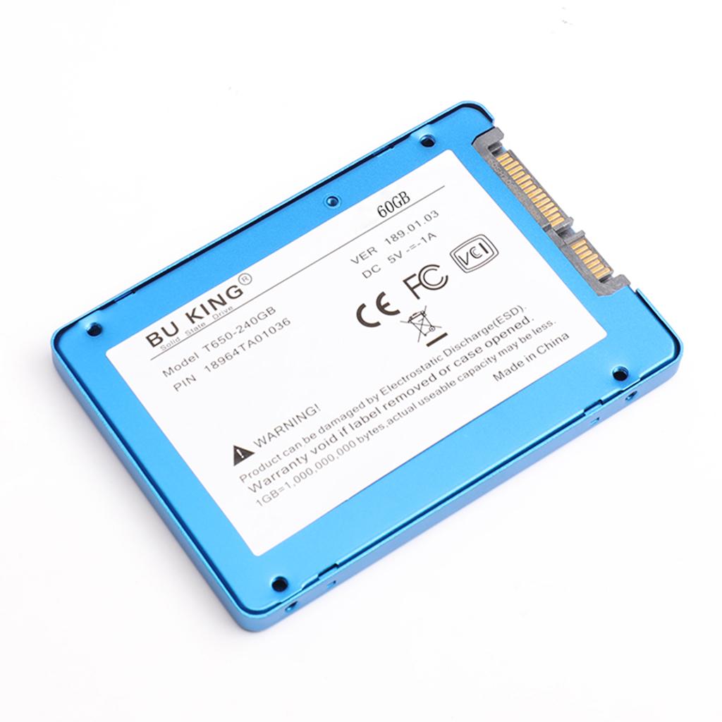 2.5 inch 60GB SATA III Internal Solid State Drive SSD for Laptop Desktop PC