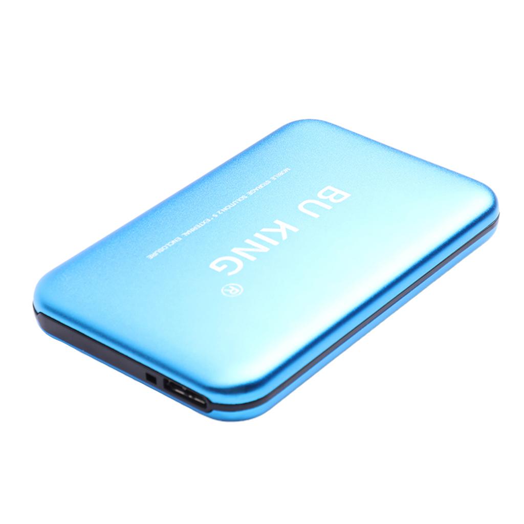 BUKING Aluminum 120G 2.5" USB 3.0 Hard Drive Disk HDD for Laptop Desktop