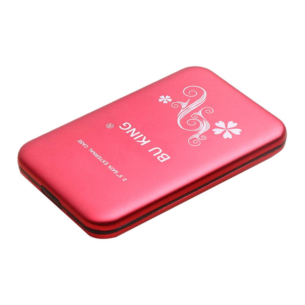 BUKING Portable 2.5'' Mobile HDD USB 3.0 External Hard Disk Drive 320G Red