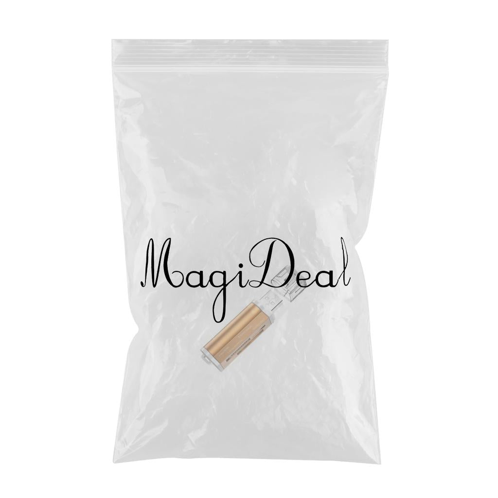 USB 2.0 Memory Card Reader Adapter for Micro SD TF M2 MS Golden